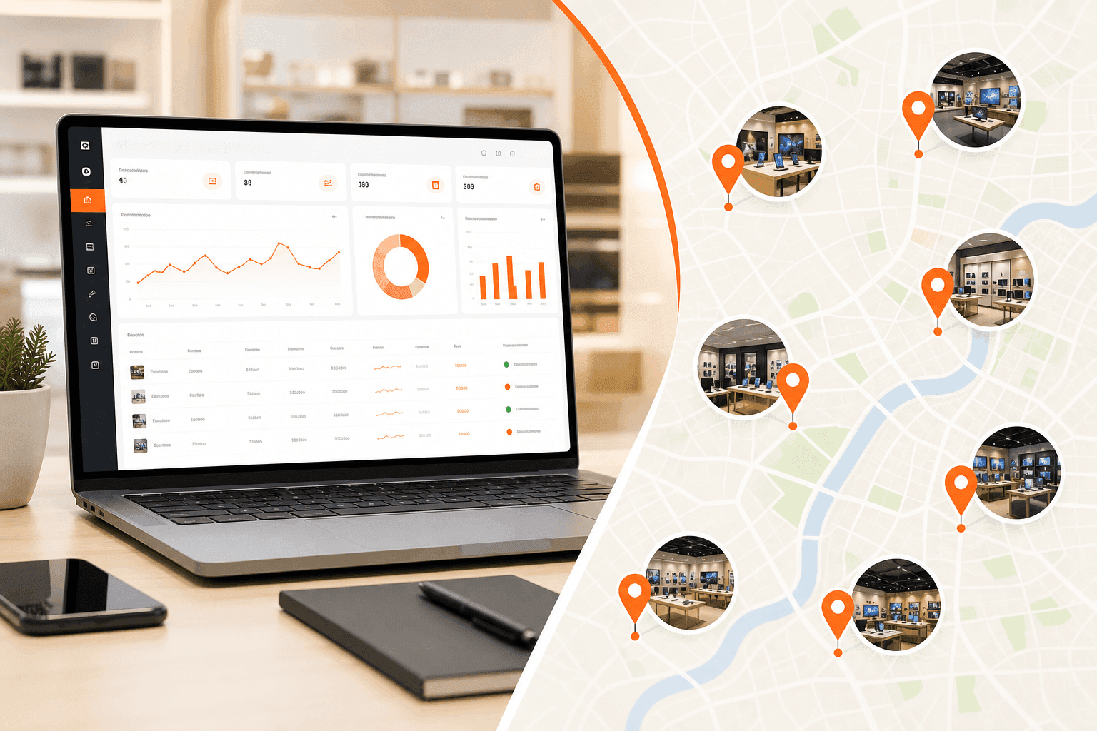 Multi-branch retail management